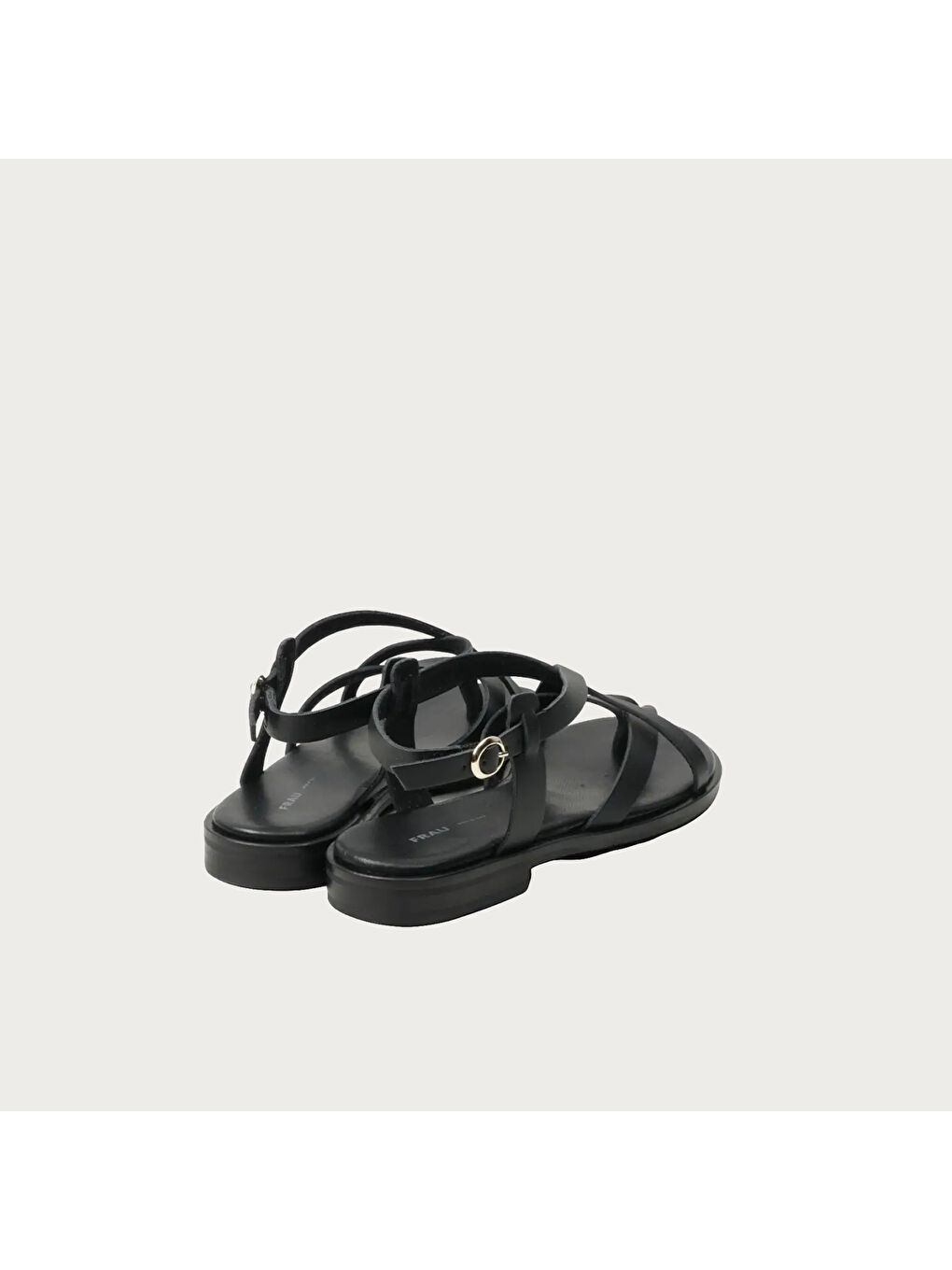 Siyah Kadın Sandalet 86P2 LONDON Sandalo-3