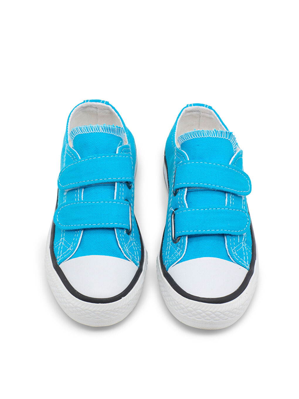 Çocuk Unisex Turkuaz Rahat Kalıp Çift Bantlı Ayakkabı-3