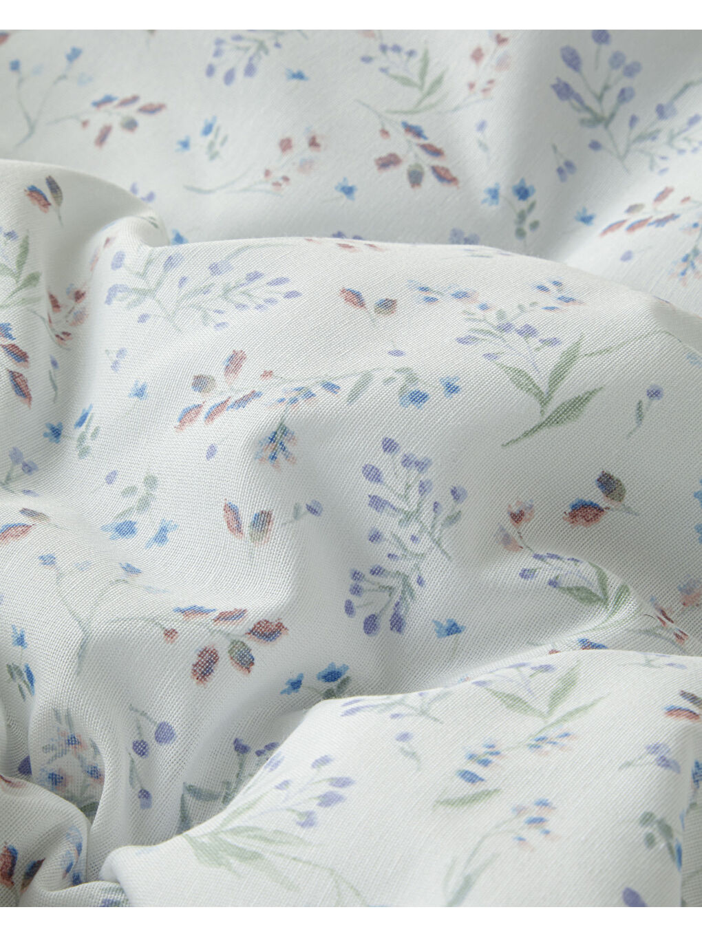 Sweety Meadow Kolay Ütülenir Çift Kişilik Nevresim Seti 200x220 cm Lila-5