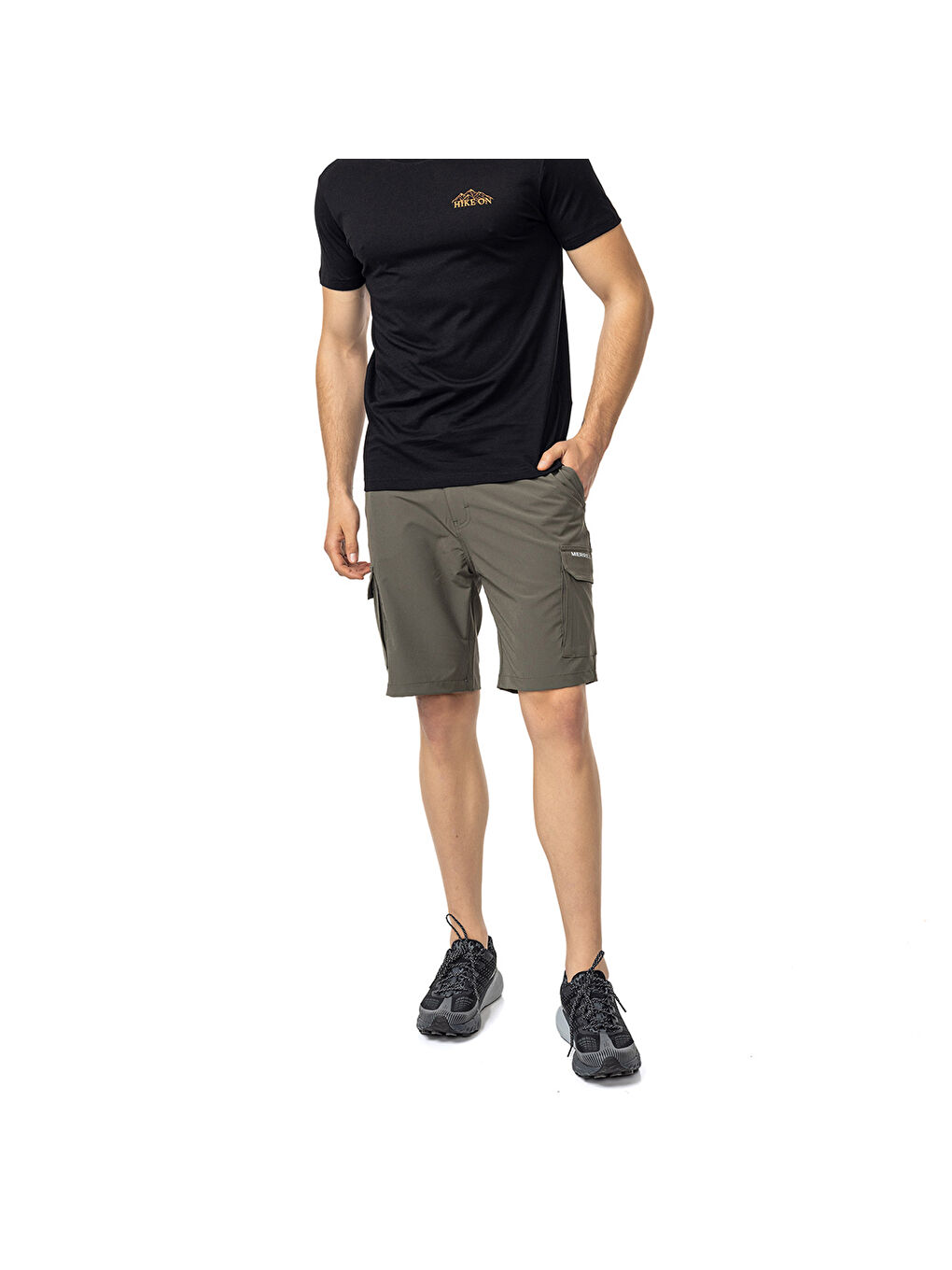 Haki Claw Erkek Yeşil Şort-1