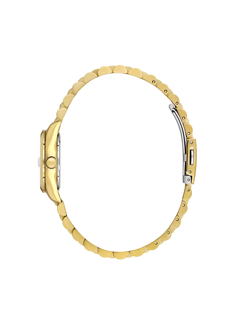 Sarı Orijinal 3 Atm Su Geçirmez 2 Yıl Garantili DK.1.14097-2 Premium Kadın Kol Saati-1