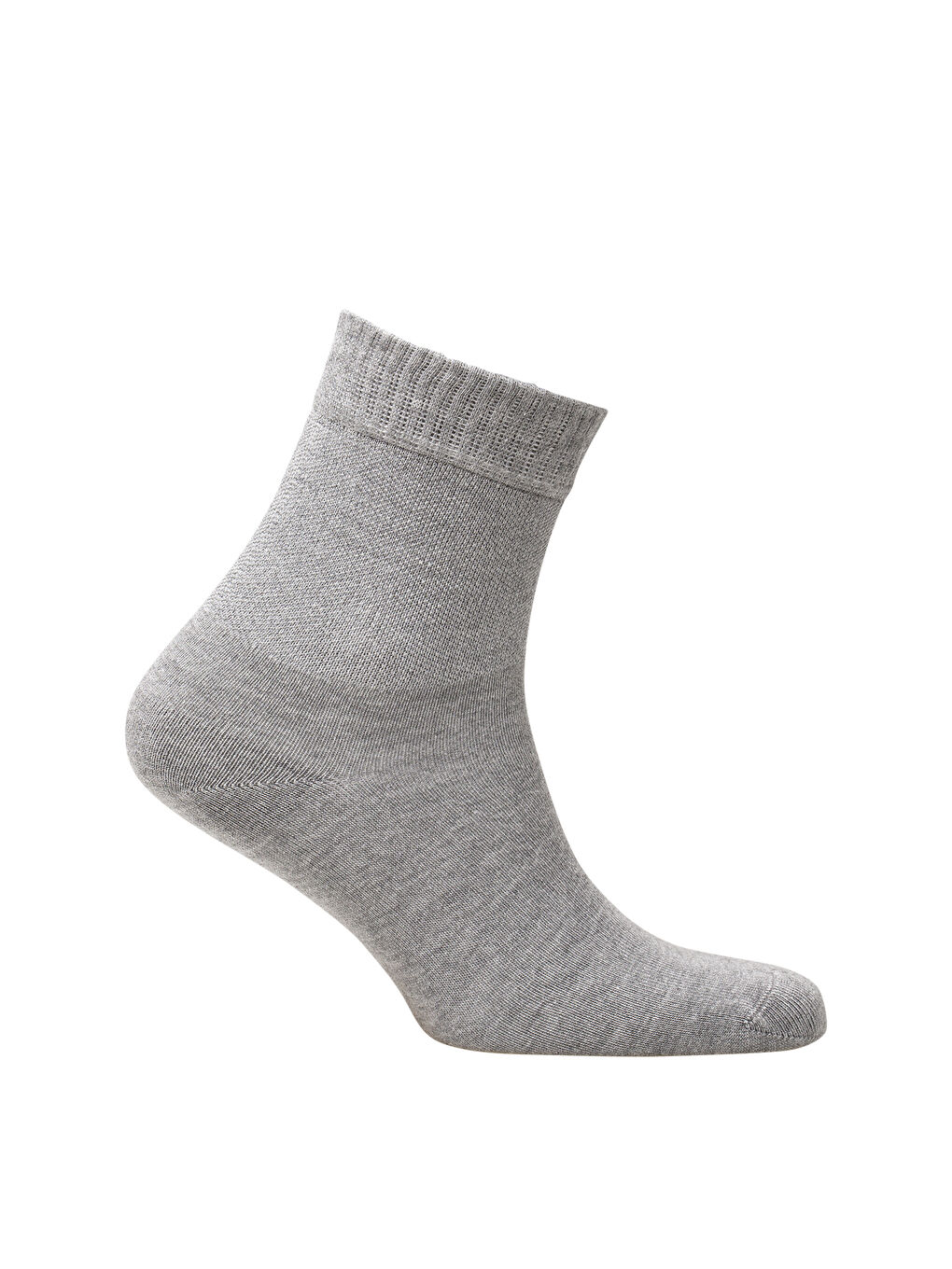 Gri Relax 2'li Kısa Çorap GRİ-1