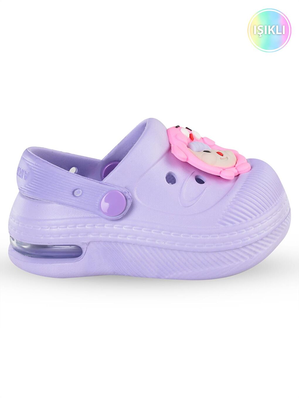 Girls Işıklı Sabo Terlik - Lila 24-36 Ay
