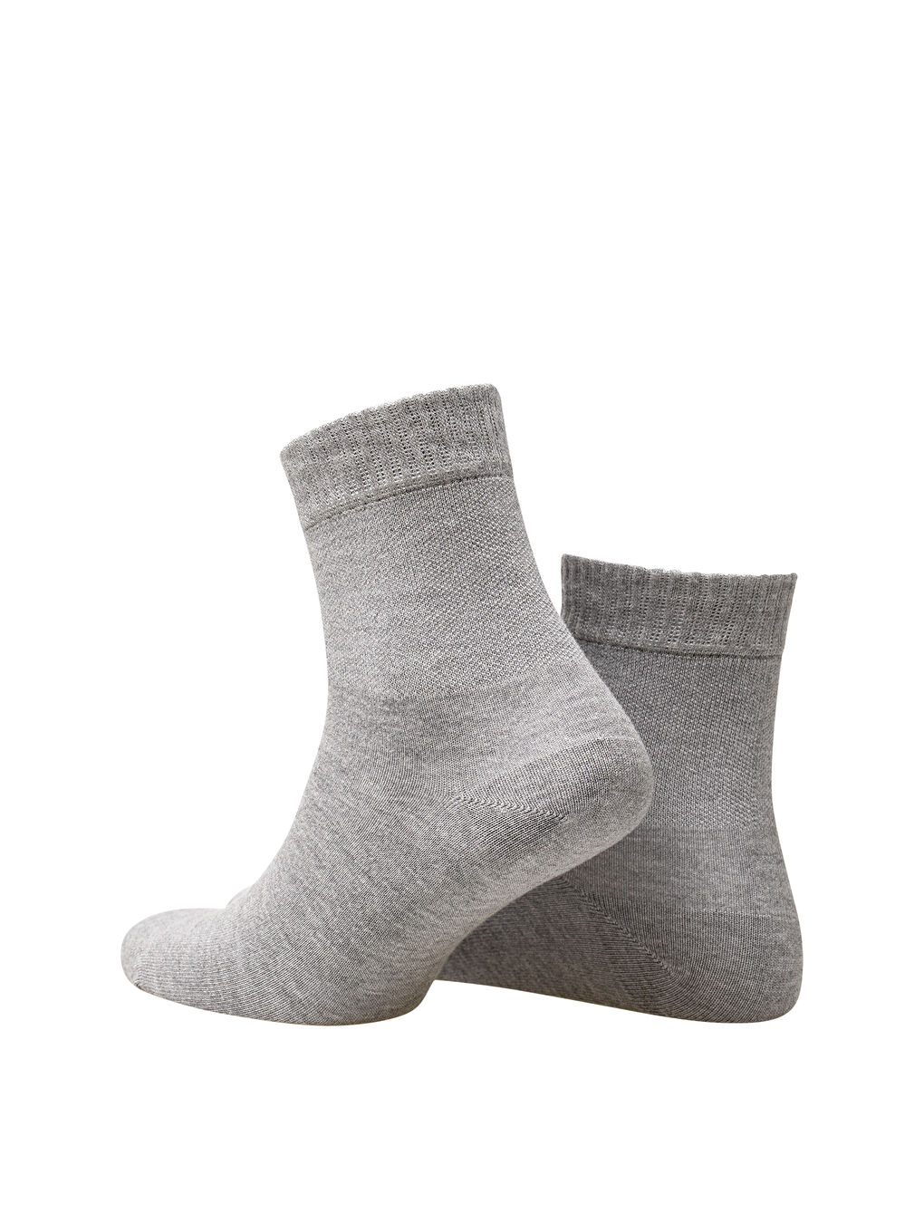 Gri Relax 2'li Kısa Çorap GRİ-2