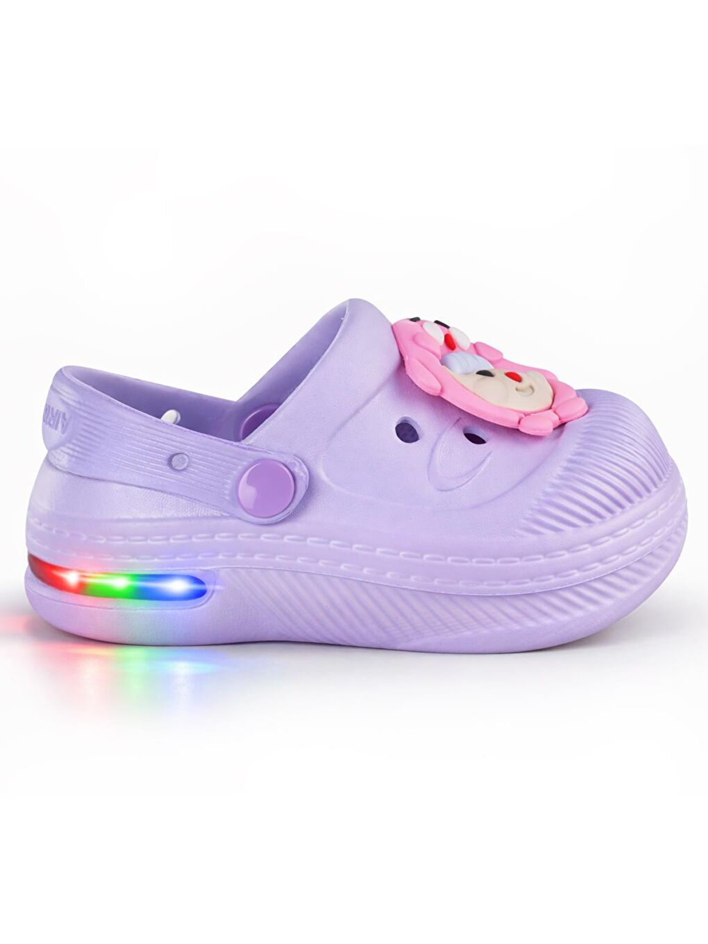 Girls Işıklı Sabo Terlik - Lila 24-36 Ay-1
