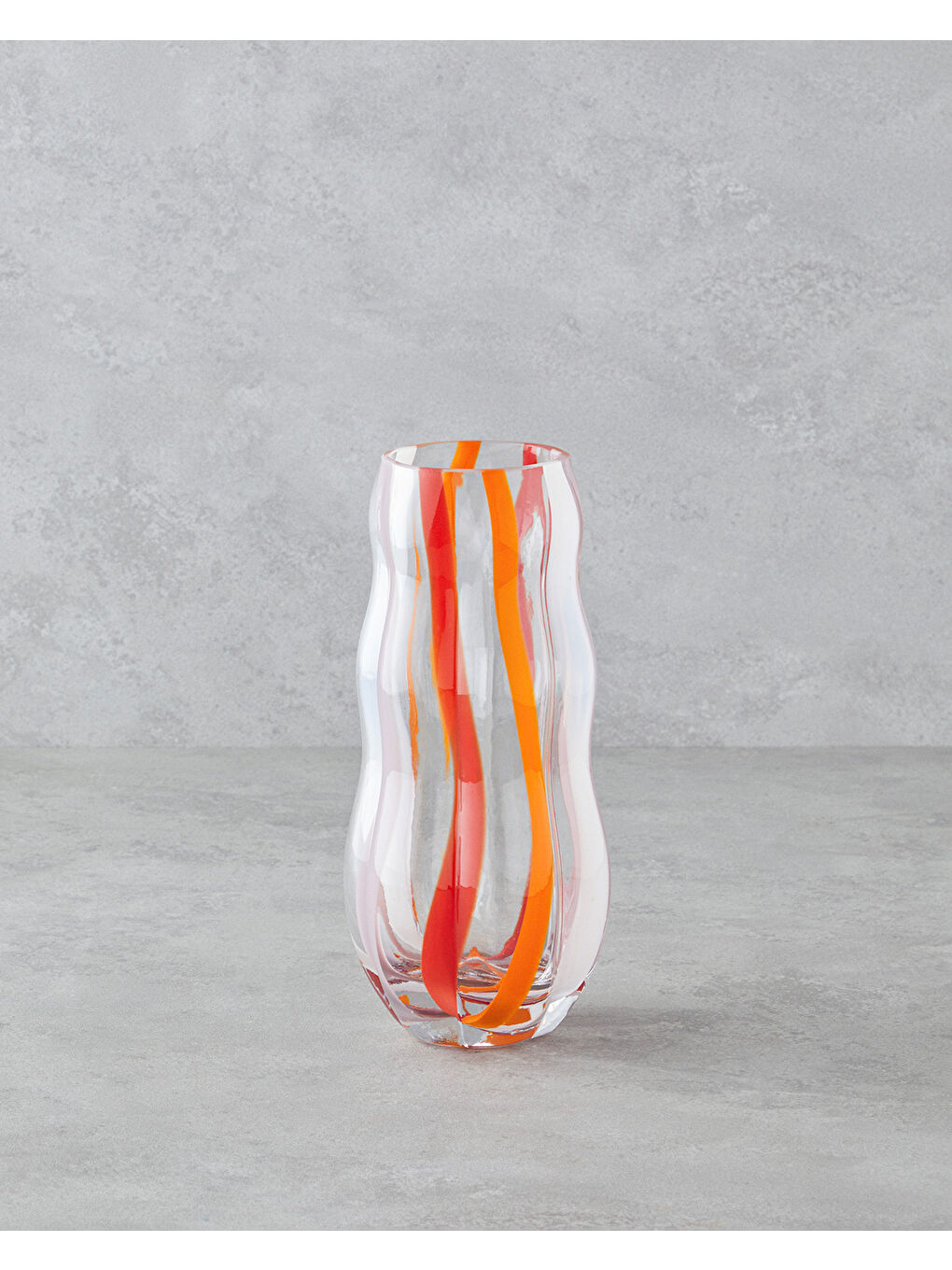 Beyaz Siena Vazo 25,5 cm Multicolor