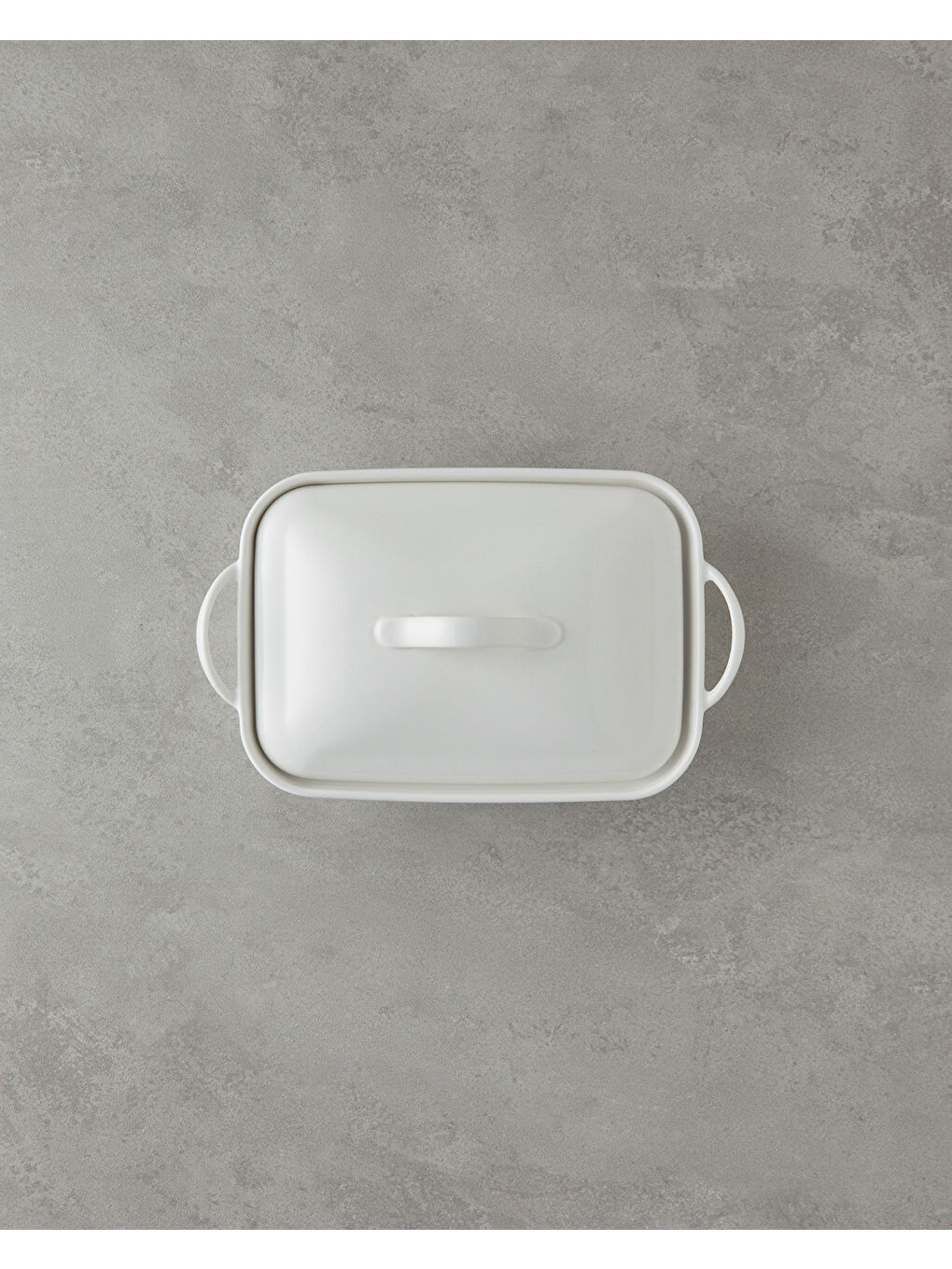 Bianca Seramik Fırın Tenceresi 27x17 cm Beyaz-1