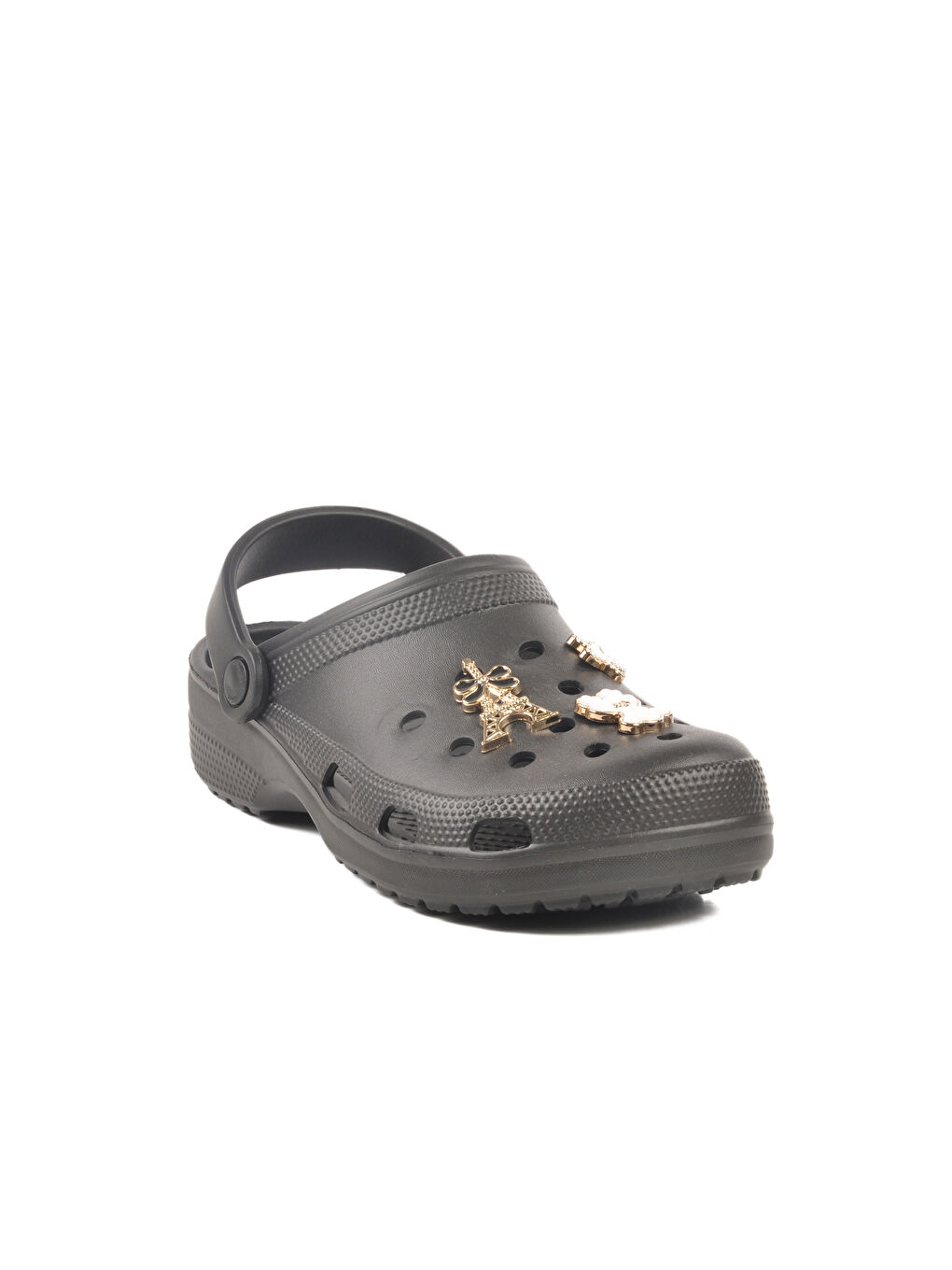 Siyah Eva Hafif Kadın Sabo Terlik 606 Z-2