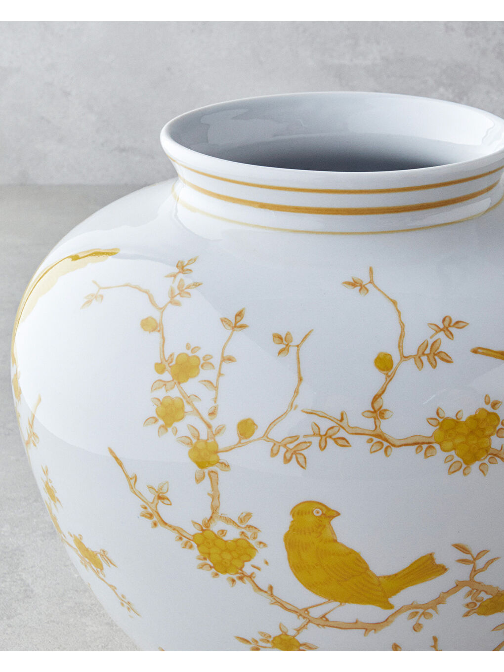 Liza Vazo 25x25x21 cm Sarı-1