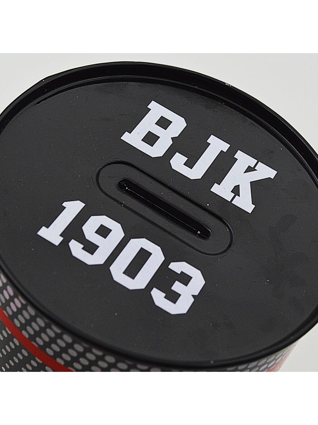 Beşiktaş Beyaz-Siyah 15 Cm Orta BoyTaraftar Kumbarası  (385956) - 1