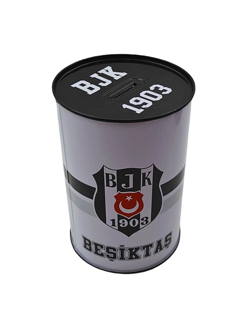 Beşiktaş Beyaz-Siyah 15 Cm Orta BoyTaraftar Kumbarası  (385956) - 4