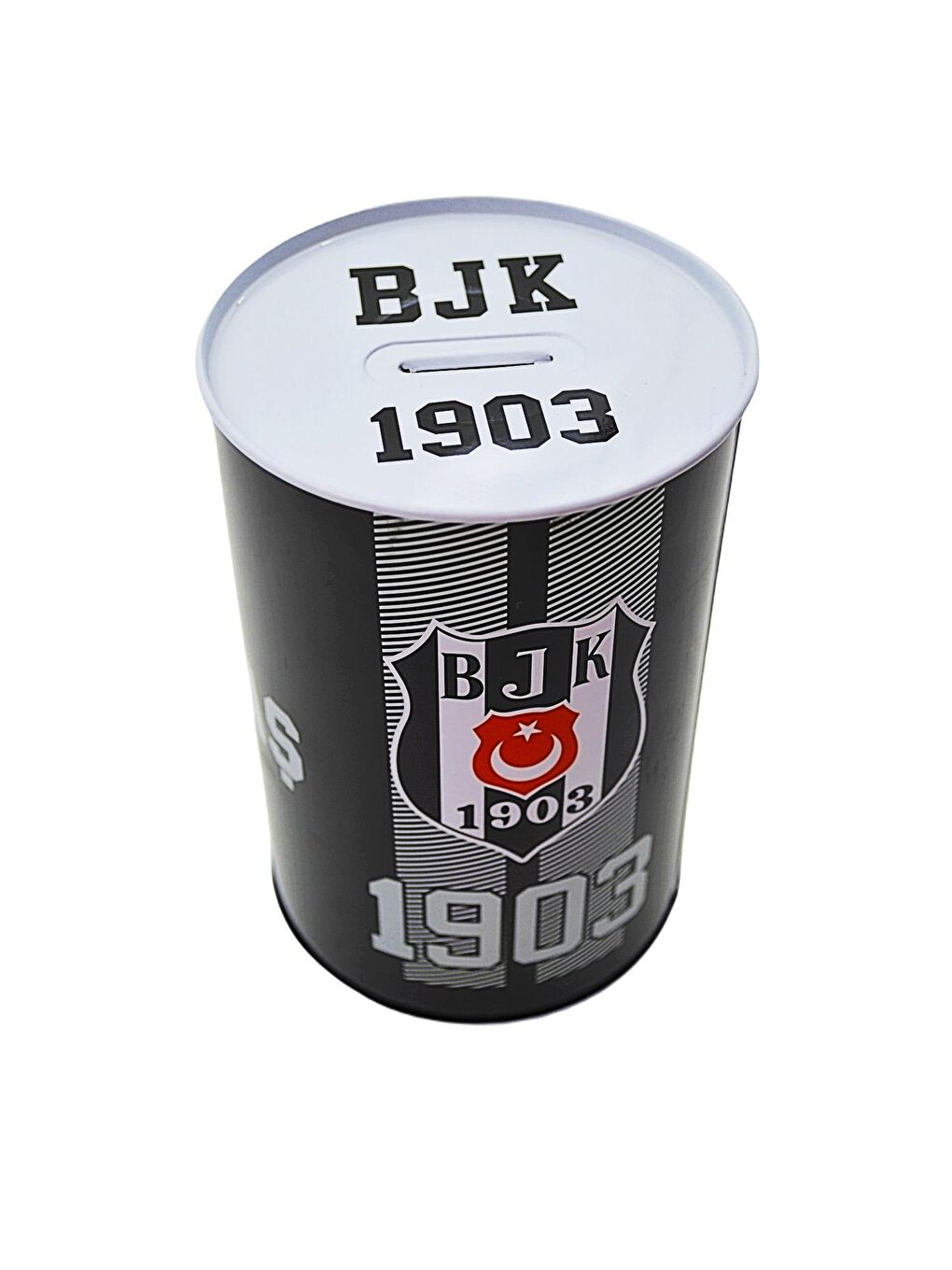 Beşiktaş Beyaz-Siyah 15 Cm Orta BoyTaraftar Kumbarası  (385956) - 5