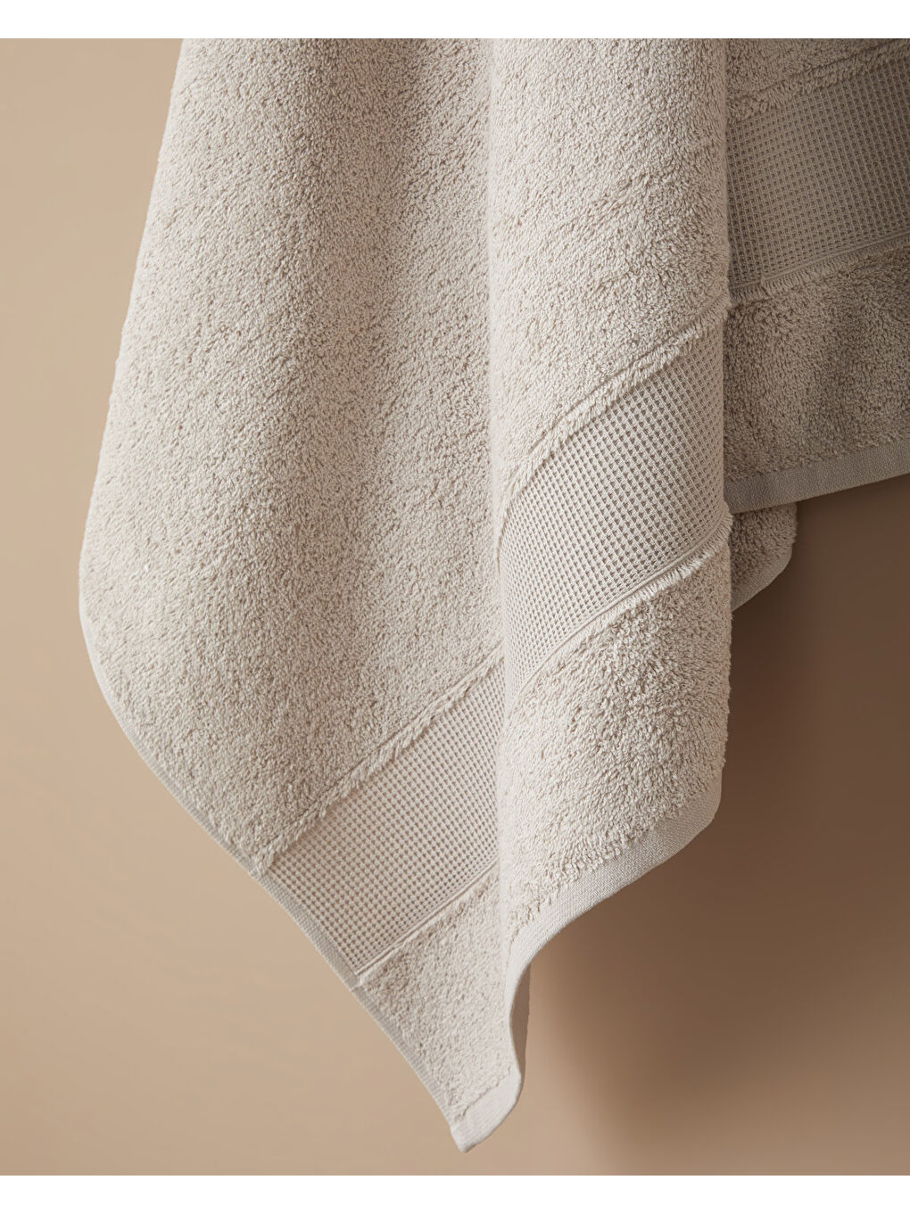 Pure Fresh Pamuk Banyo Havlusu 70x140 cm Bej-1