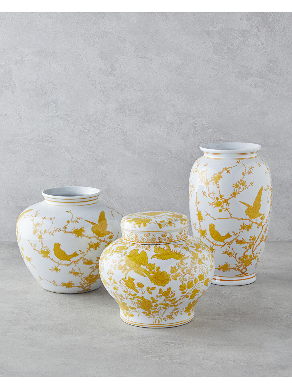 Liza Vazo 25x25x21 cm Sarı-2