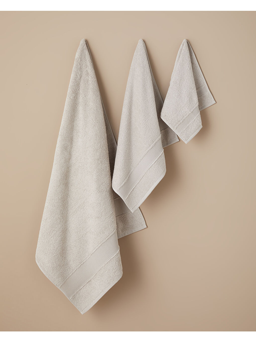 Pure Fresh Pamuk Banyo Havlusu 70x140 cm Bej-2