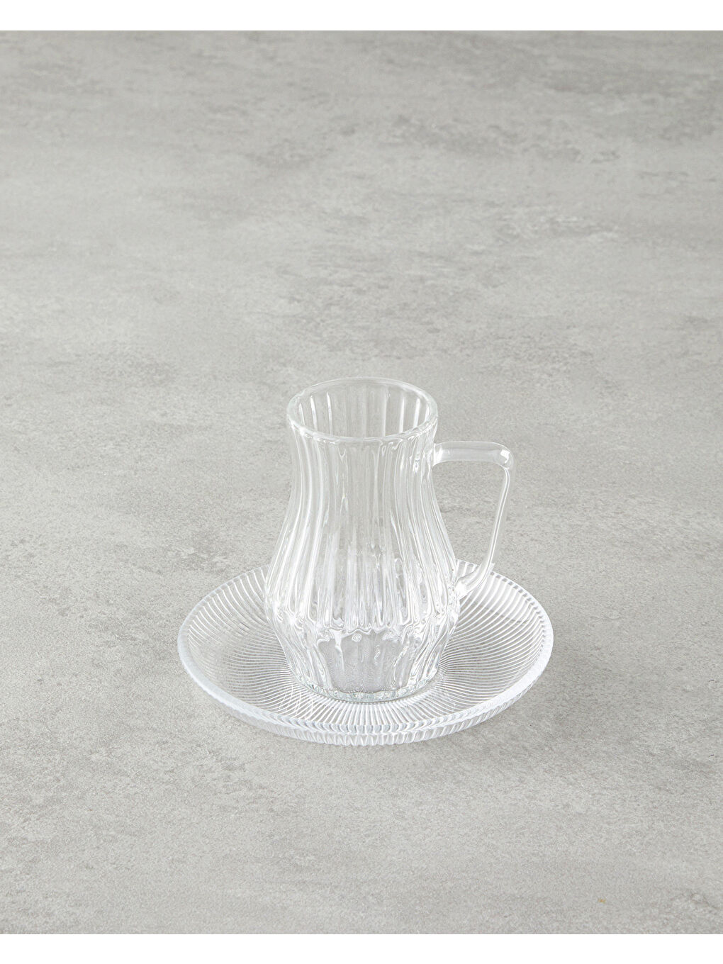 Renksiz Rachel Cam 12 Parça 6 Kişilik Çay Seti 135 ml Şeffaf-1