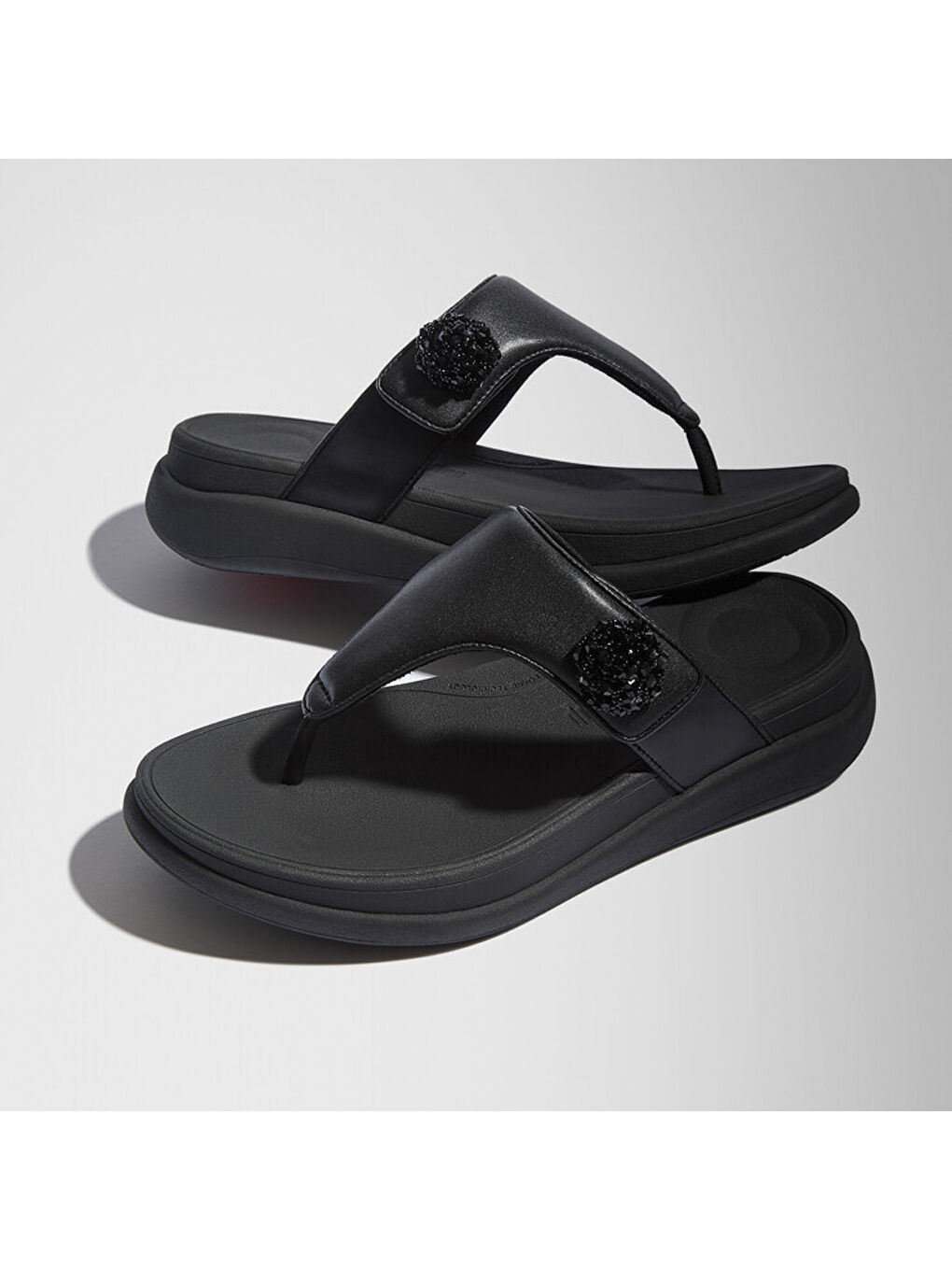 Kadın Siyah Parmak Arası Terlik-3