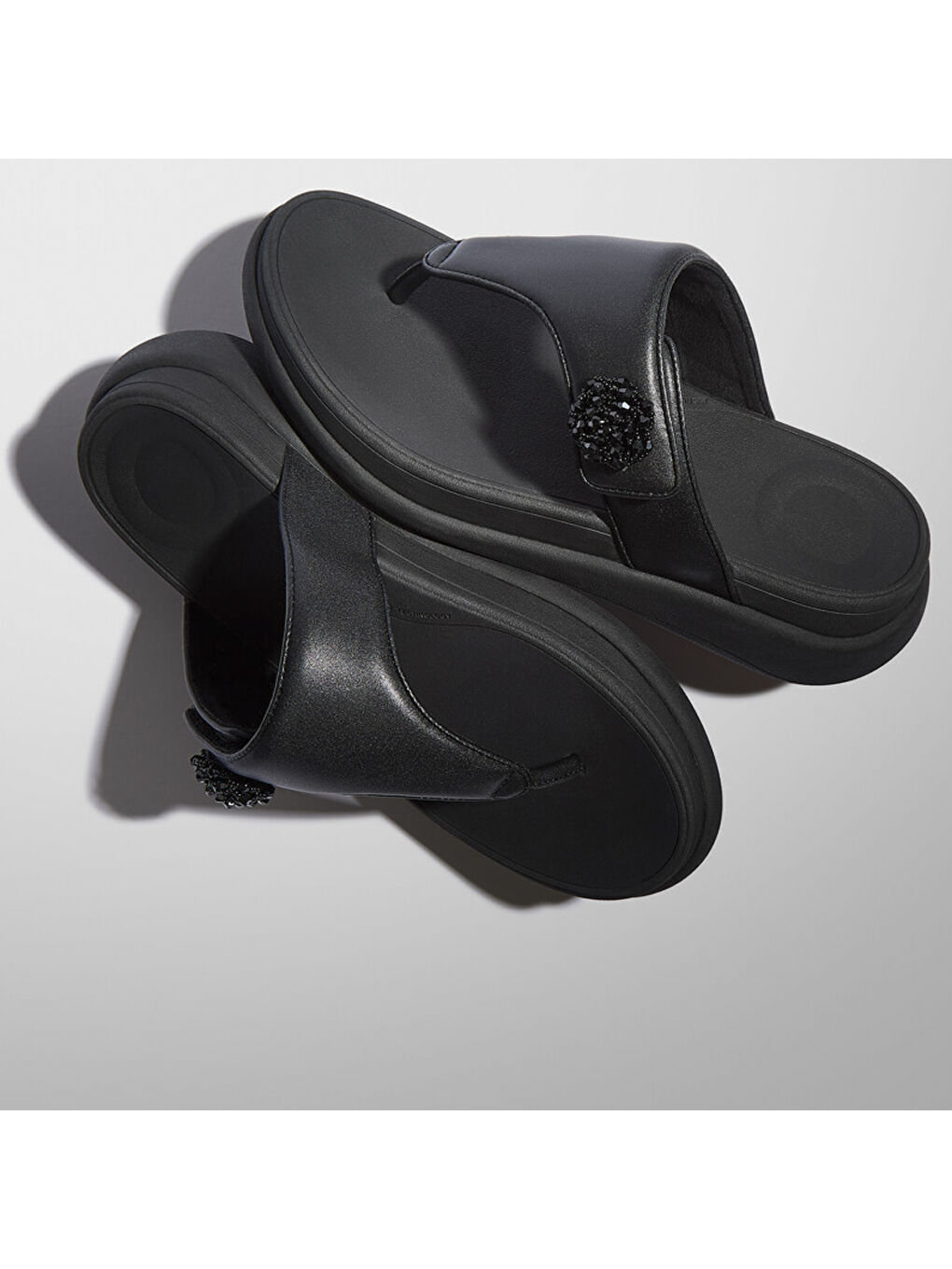 Kadın Siyah Parmak Arası Terlik-4