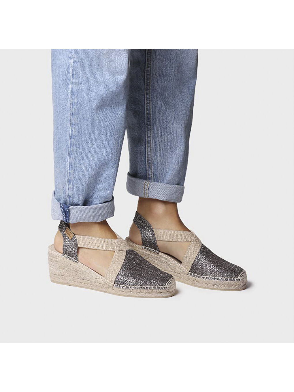 Gri Kadın Sandalet Triton Fosc-3