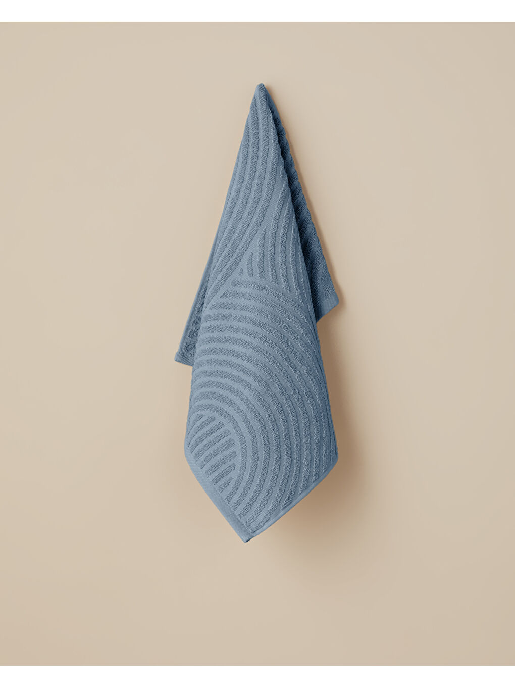 Curve Pamuk Yüz Havlusu 50x70 cm Mavi