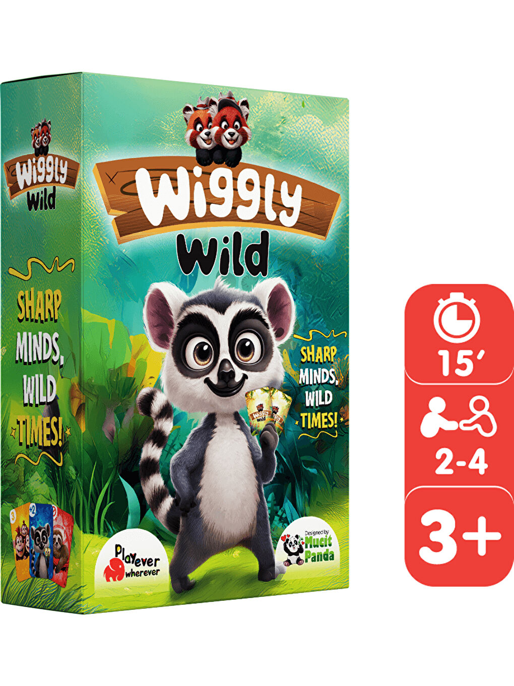 Wiggly Wild, Renk ve Sayı Eşleştirme Kart Oyunu (3-6 Yaş)-1