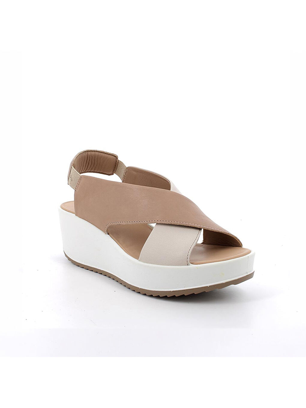 Bej Kadın Sandalet 1161811 DCD 11618 Corda Panna-1