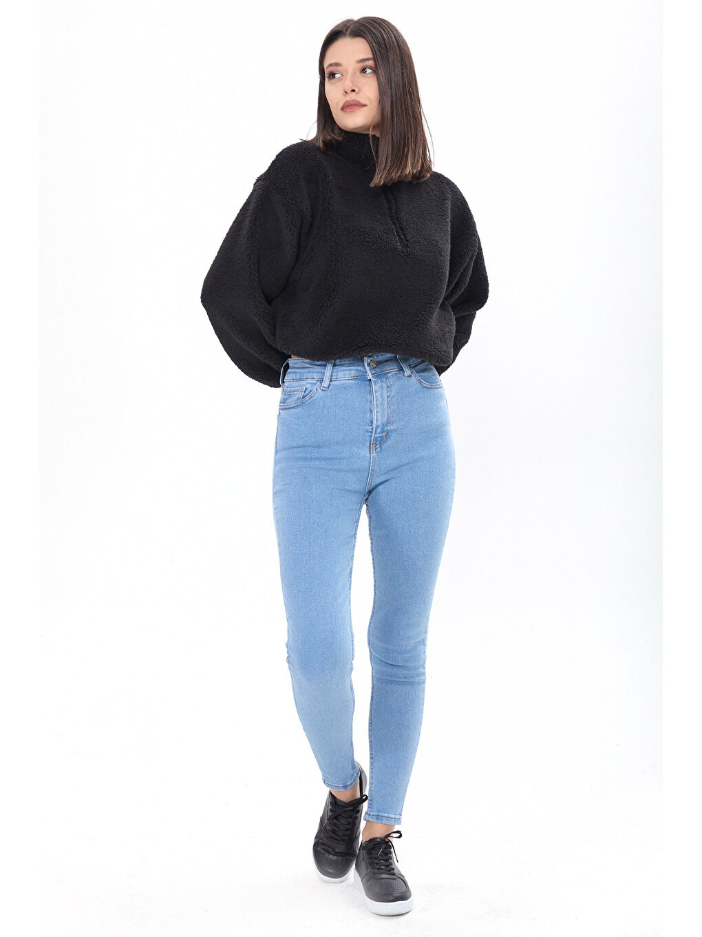 Skinny Elastanlı Jean Pantolon Buz Mavi   23656