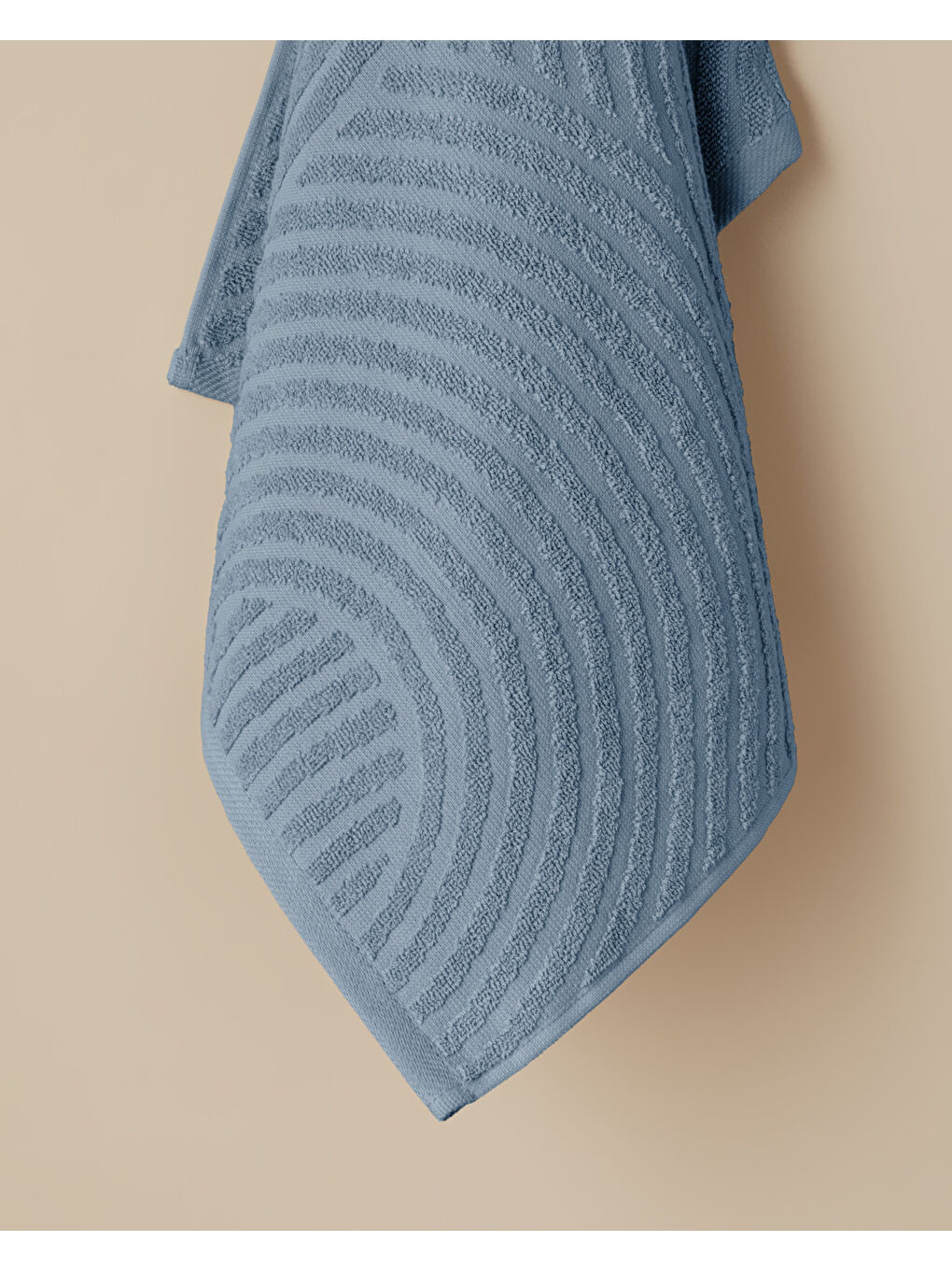 Curve Pamuk Yüz Havlusu 50x70 cm Mavi-1
