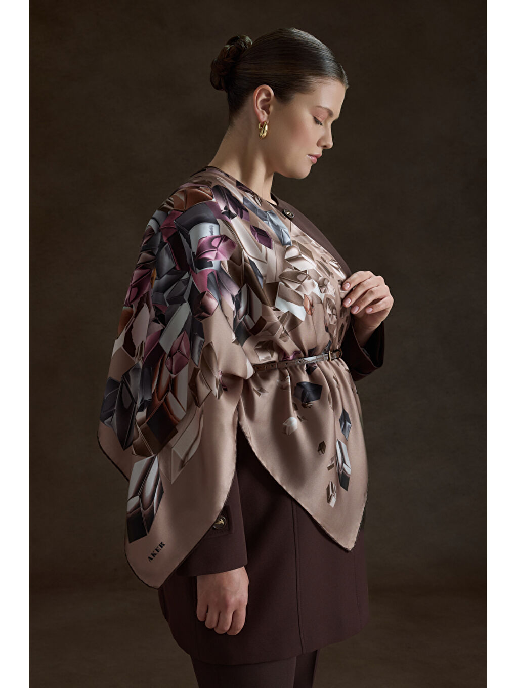 Kahverengi Dokuma Kap-1