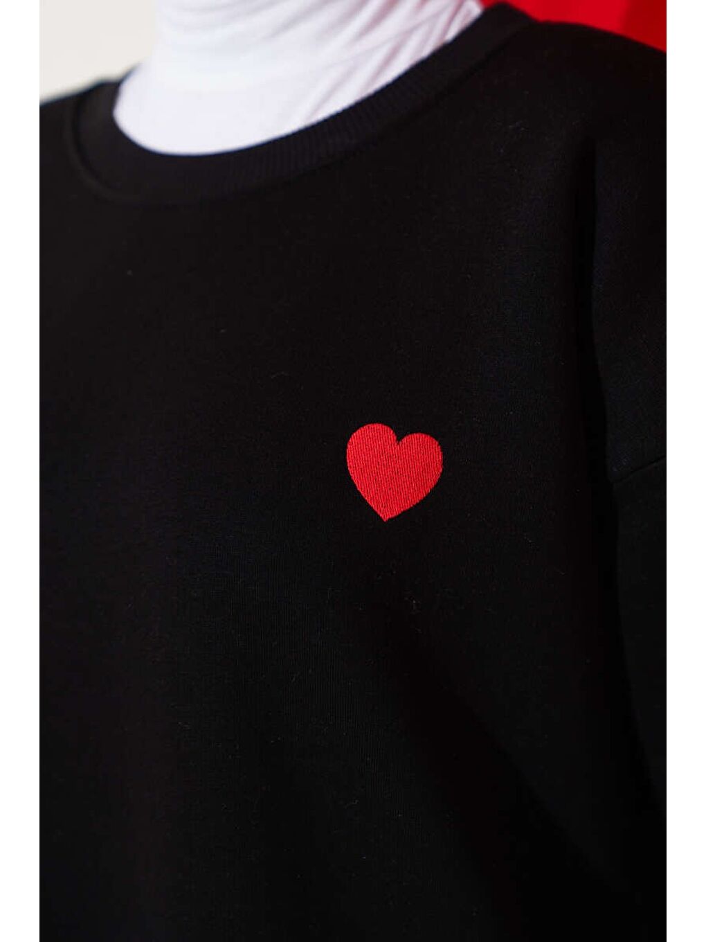 Kalpli Tunik Siyah - 26660-2