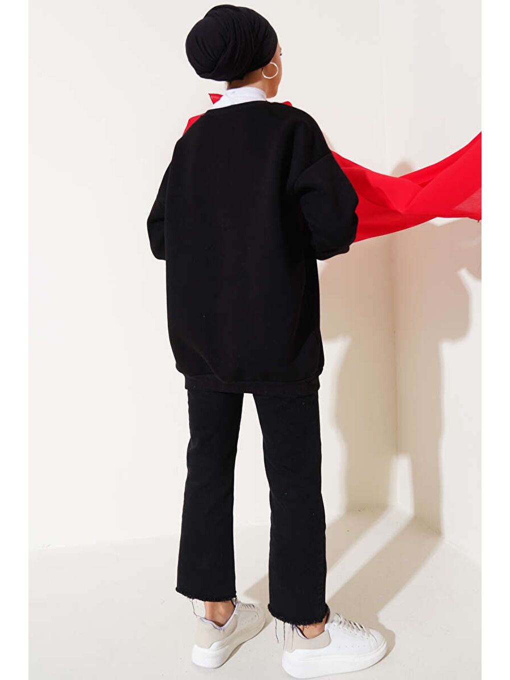 Kalpli Tunik Siyah - 26660-3