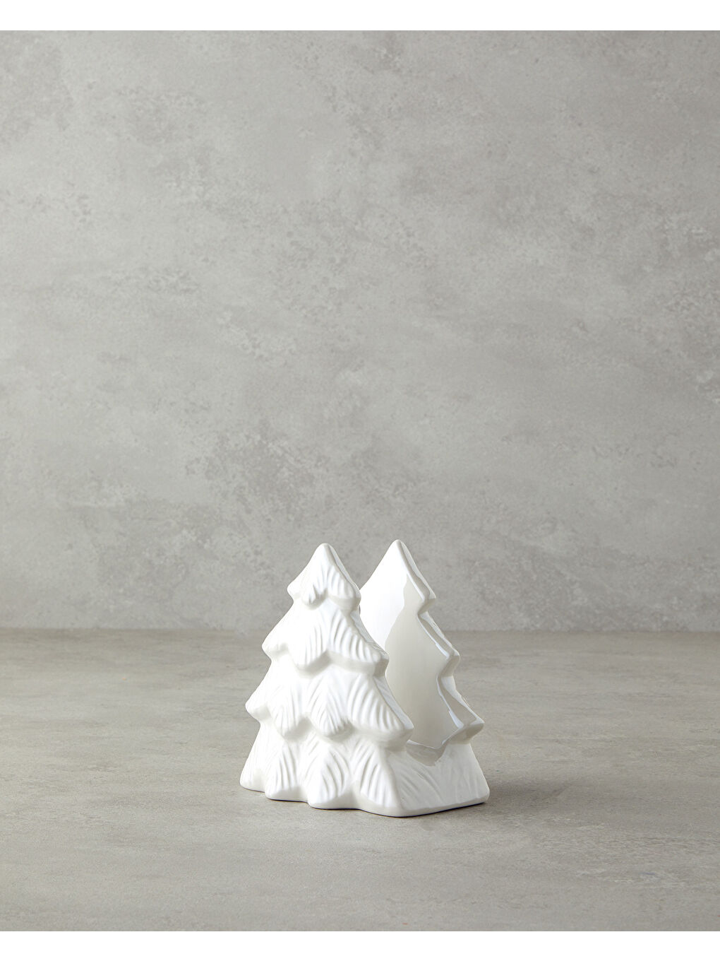Christmas Tree Dolomite Peçetelik 12x9x13 cm Beyaz-1