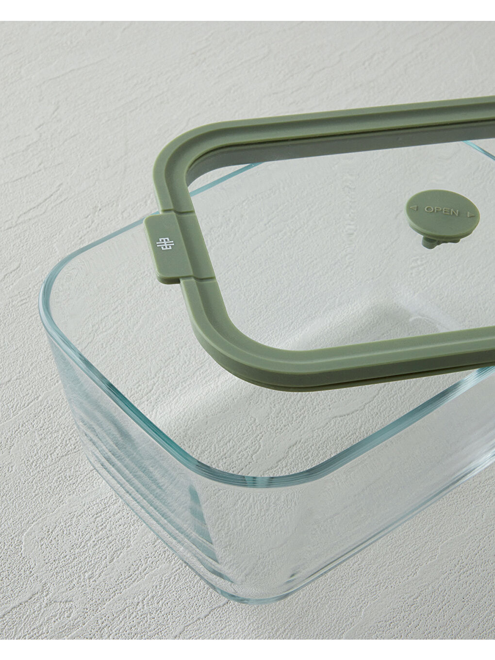 Simone Borosilikat Saklama Kabı 450 ml Yeşil-3