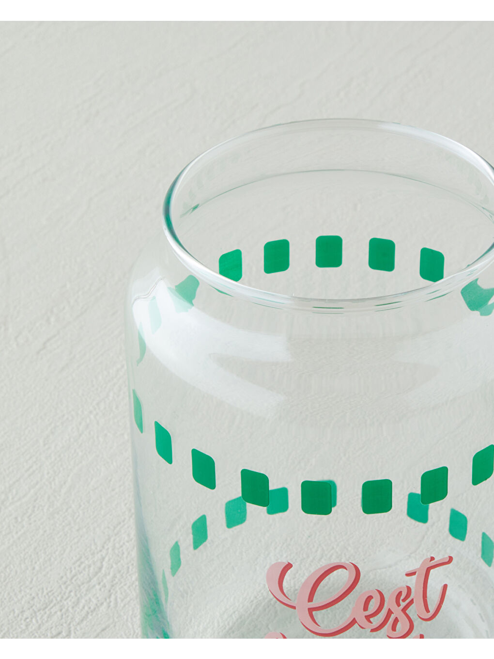 Bon Appetit Cam Kavanoz 500 ml Yeşil-2