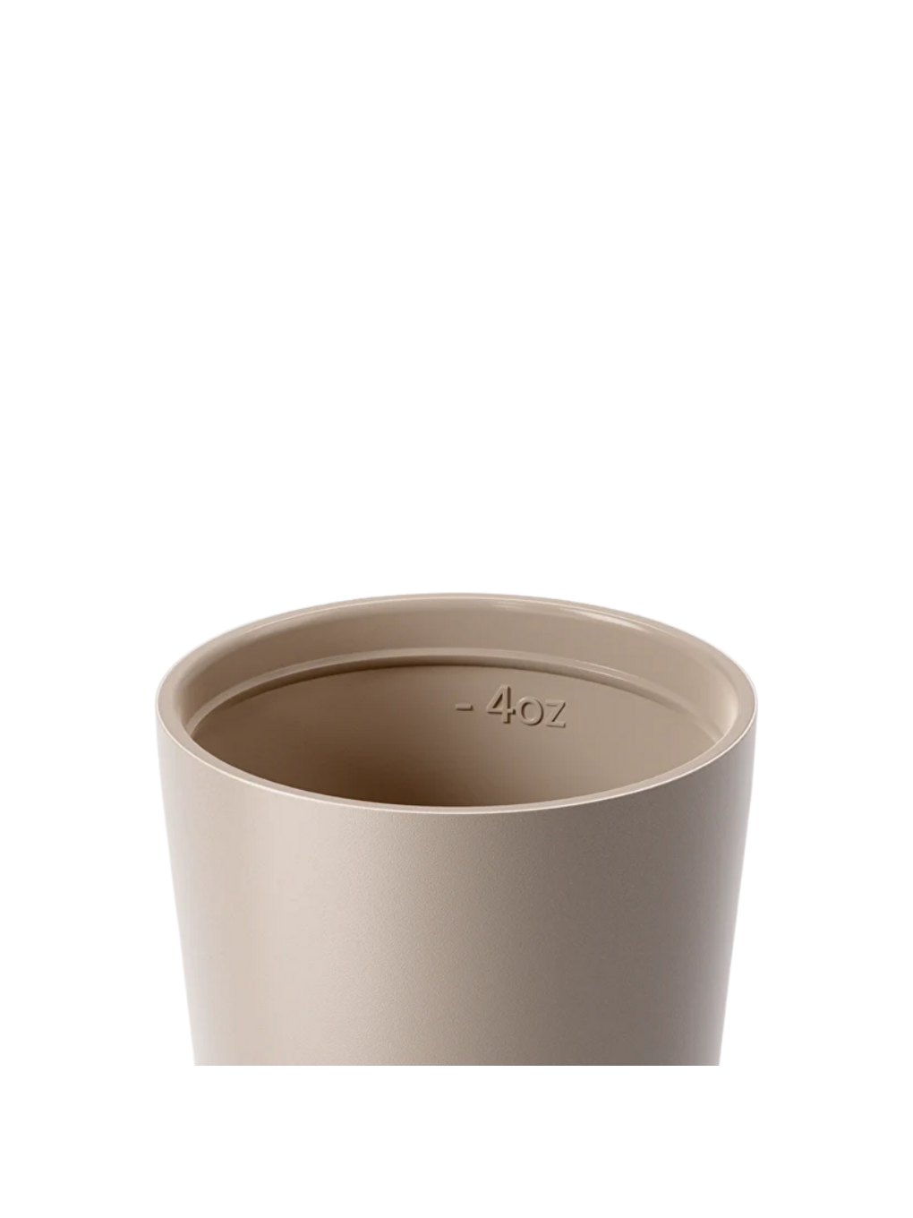 Ekru Piccolo Seramik Ve Çelik Yalıtımlı Kahve Bardağı Sip Mug 118 Ml-1