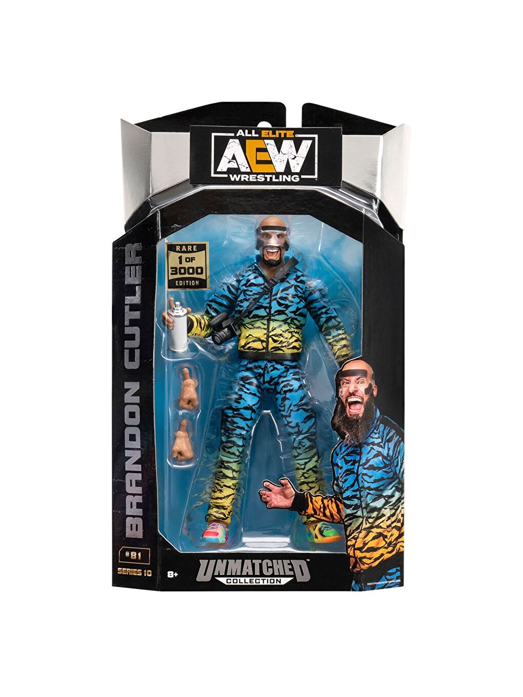 AEW Karakterleri Model Aksiyon Figürler S10 Brandon Cutler 81-4