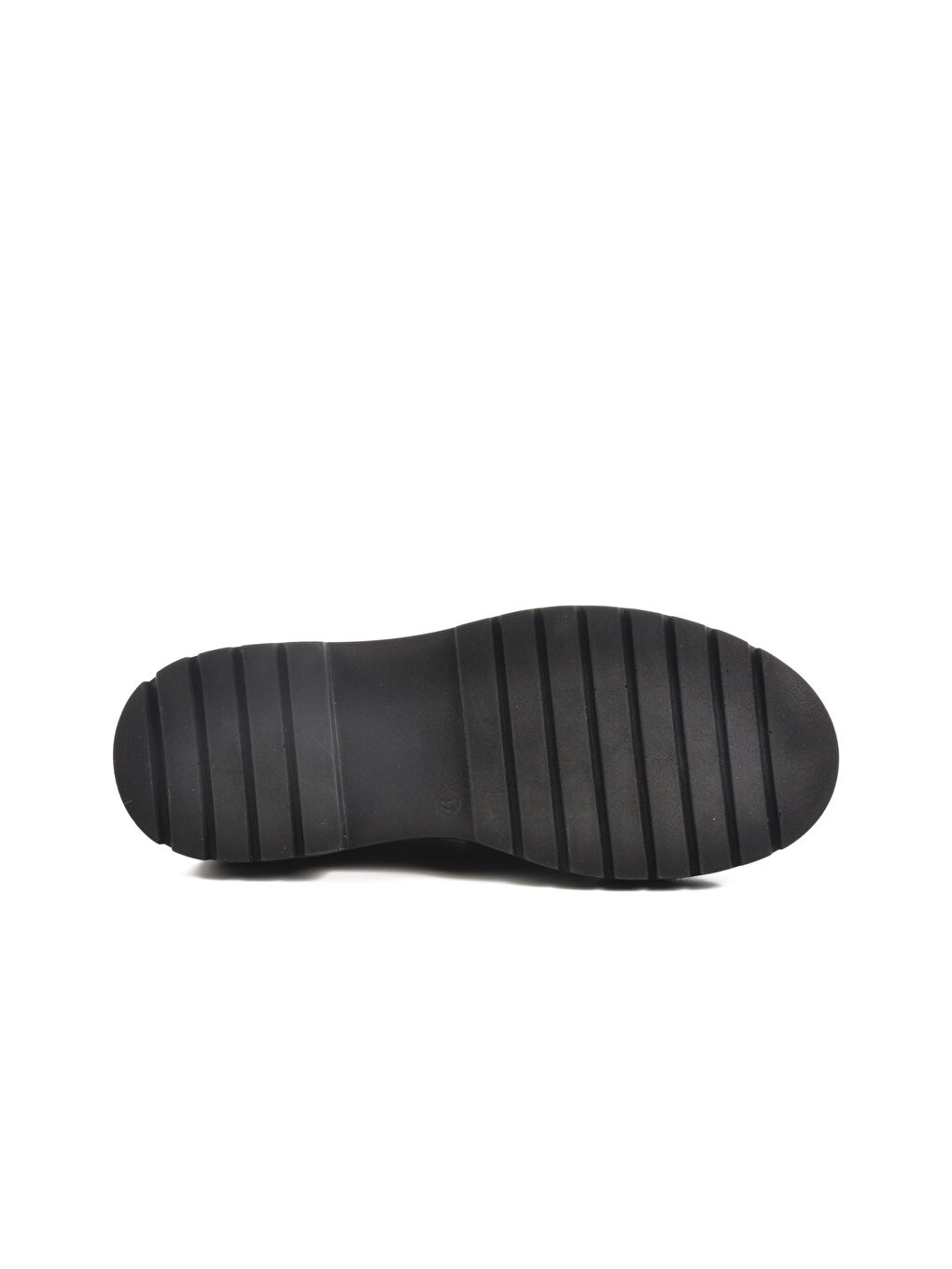 Siyah Yüksek Taban Kadın Casual Ayakkabı F-2047 Z-4