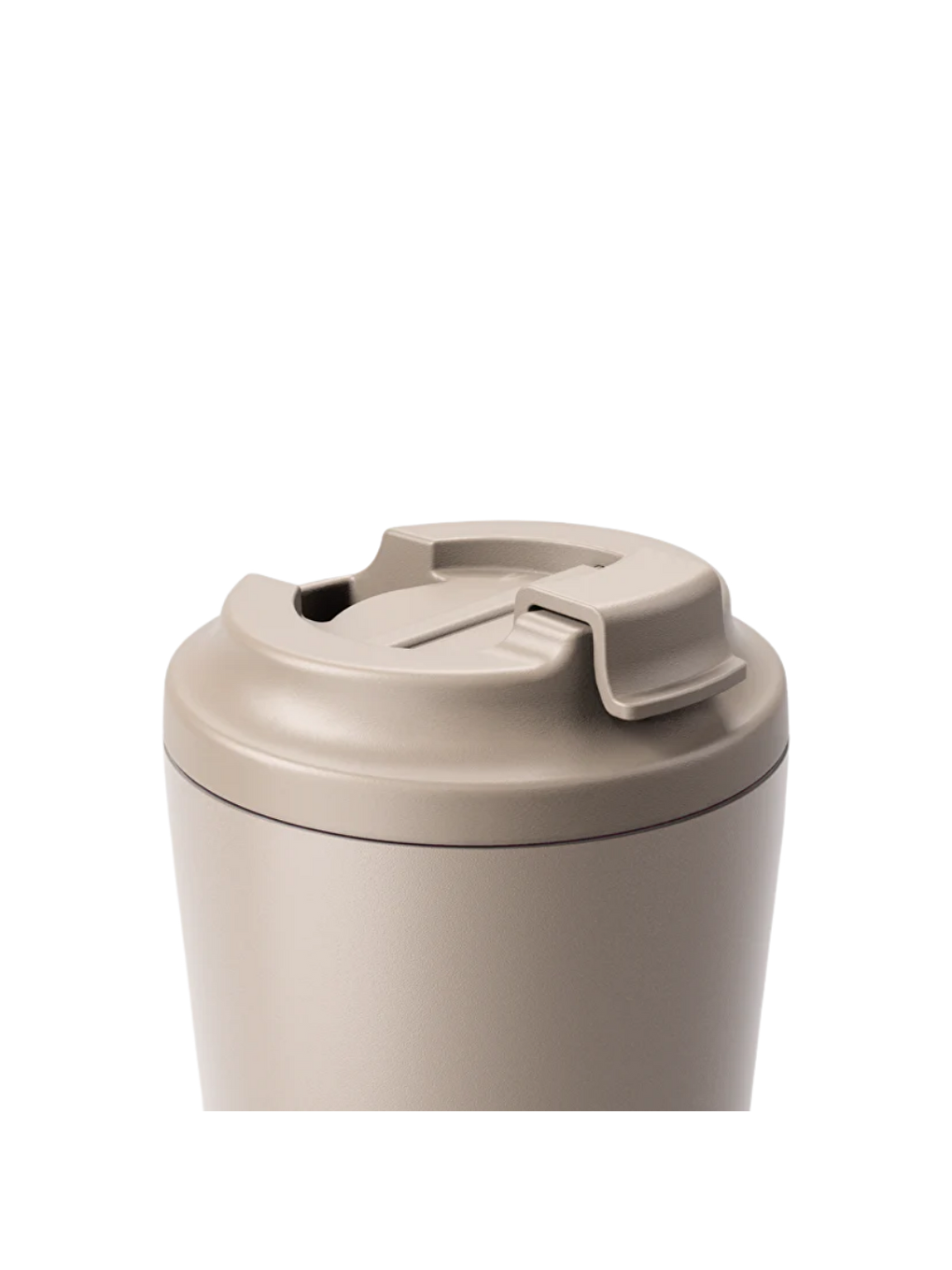 Ekru Piccolo Seramik Ve Çelik Yalıtımlı Kahve Bardağı Sip Mug 118 Ml-2