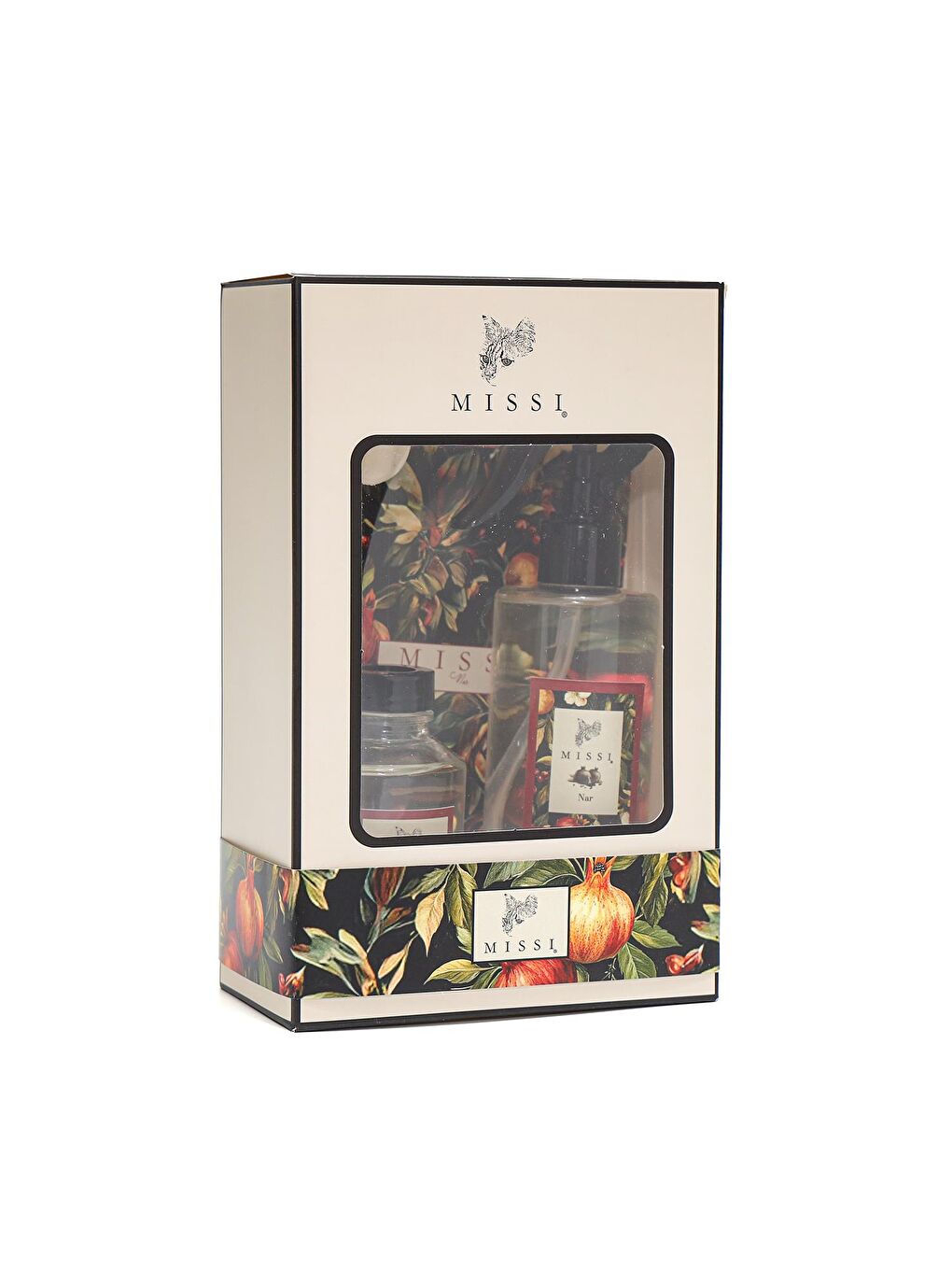 Kırmızı Nar Hediye Seti (Oda kokusu-Oda spreyi-Kokulu zarf)-1