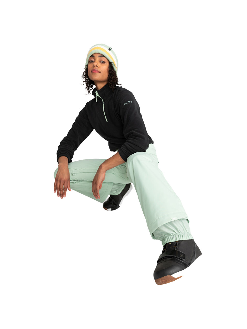 Diversion Pt Kadın Yeşil Snowboard Pantolonu-5