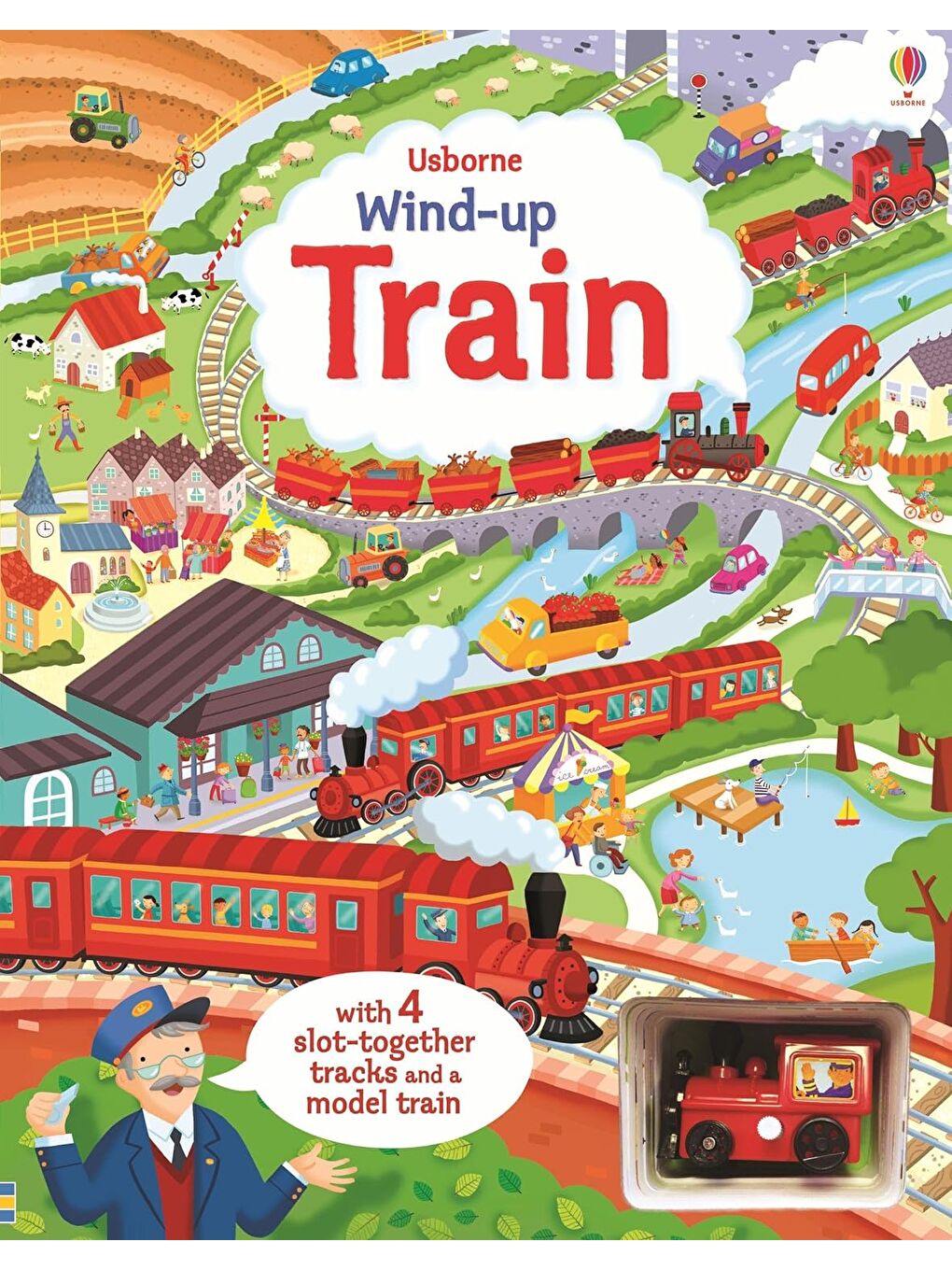Wind-Up Train Book (Hareketli Kitap)