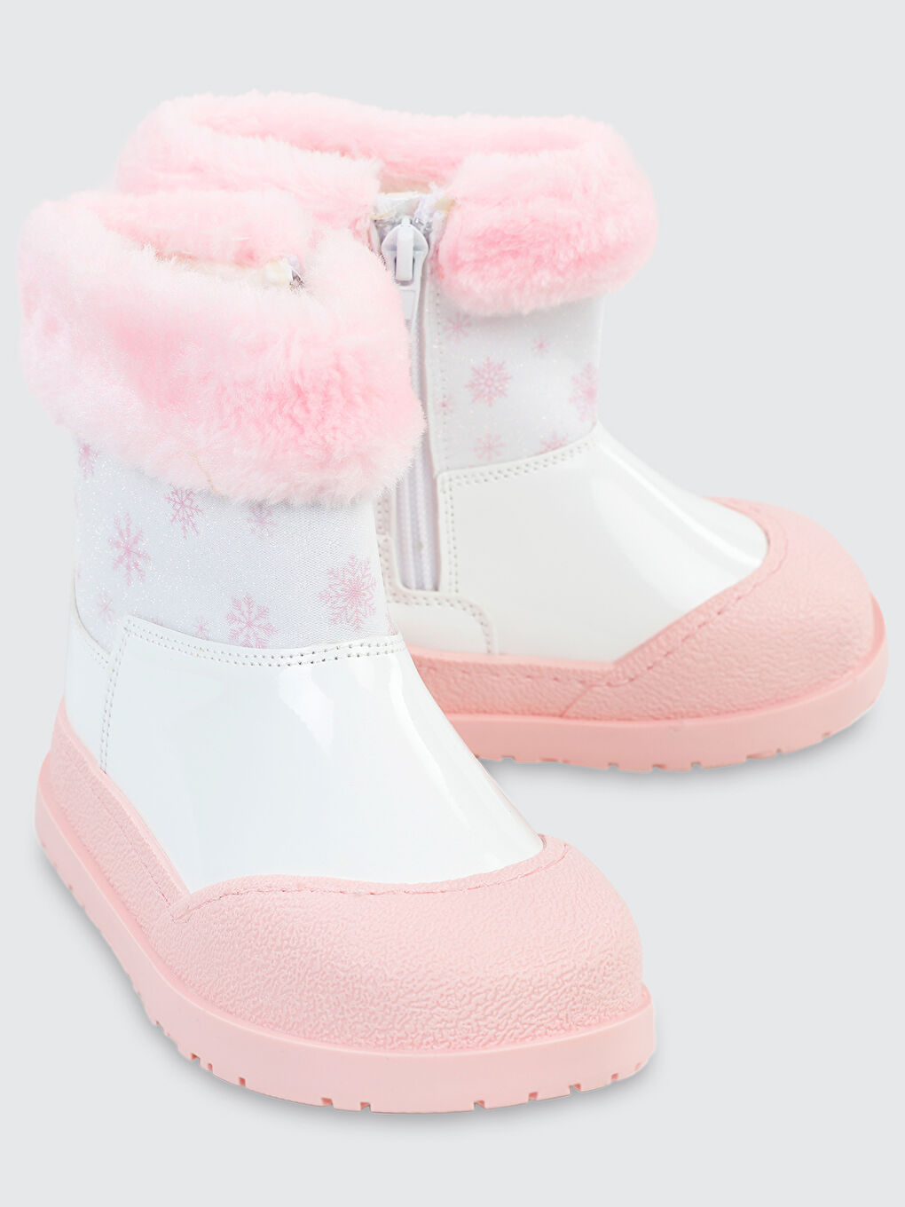 Boots Kız Çocuk Bot 26-30 Numara Beyaz-Pembe-2