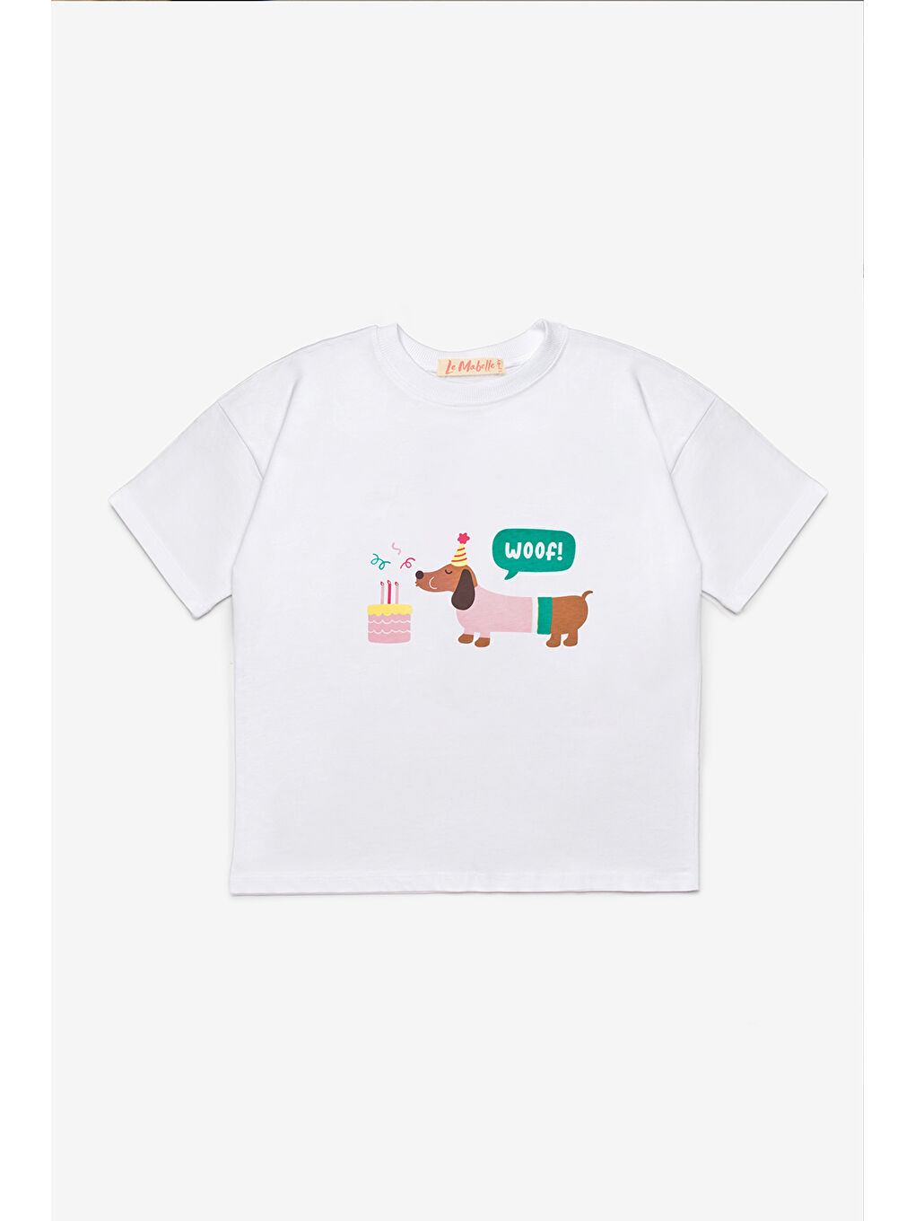 Yeşil Mint Parti Baskılı Çizgi Desenli Çocuk Tişört Pantolon Takım - Edna-4