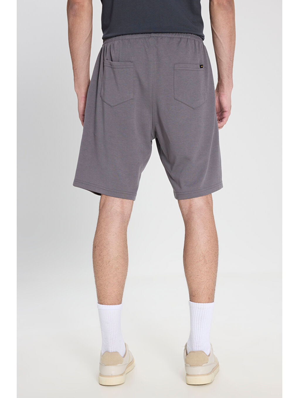 Antrasit Regular Fit Normal Bel Siyah Sweat Şort-4