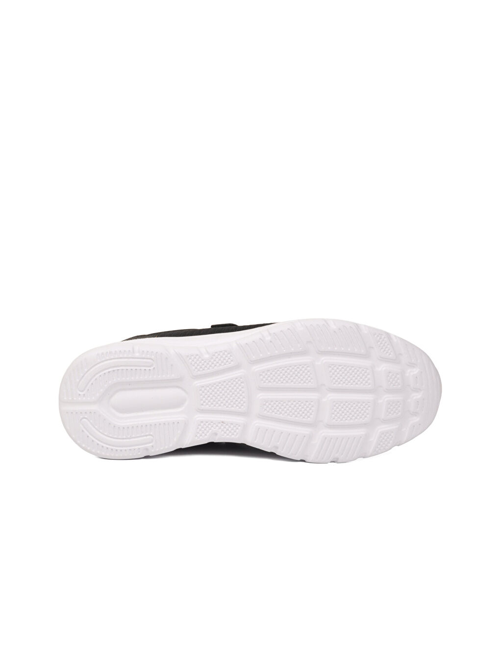 Siyah Beyaz Cırtlı Fileli Hafif Hava Alabilen Unisex Spor Ayakkabı 616 G-4