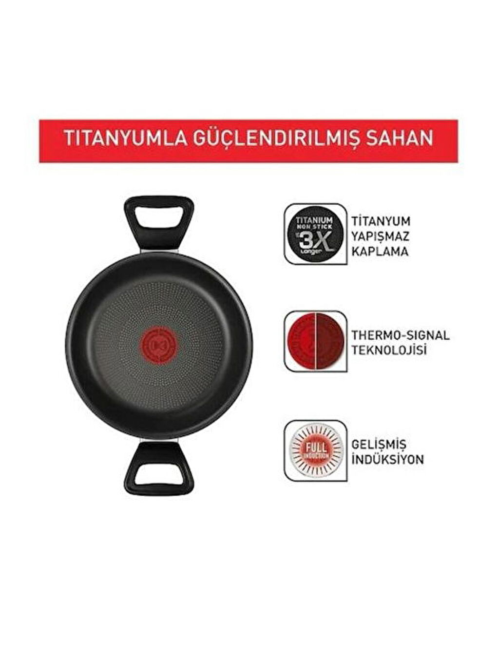 Tit 3X Titanium Force Sahan - Siyah - 20 cm-6