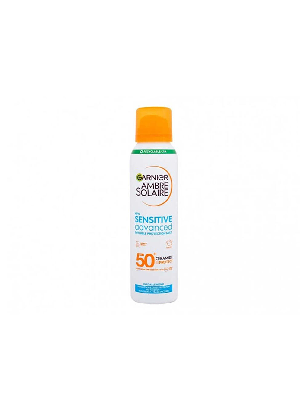 GARNIER Ambre Solaire Sensitive Advanced Güneş Koruyucu Mist SPF50+ 150ml