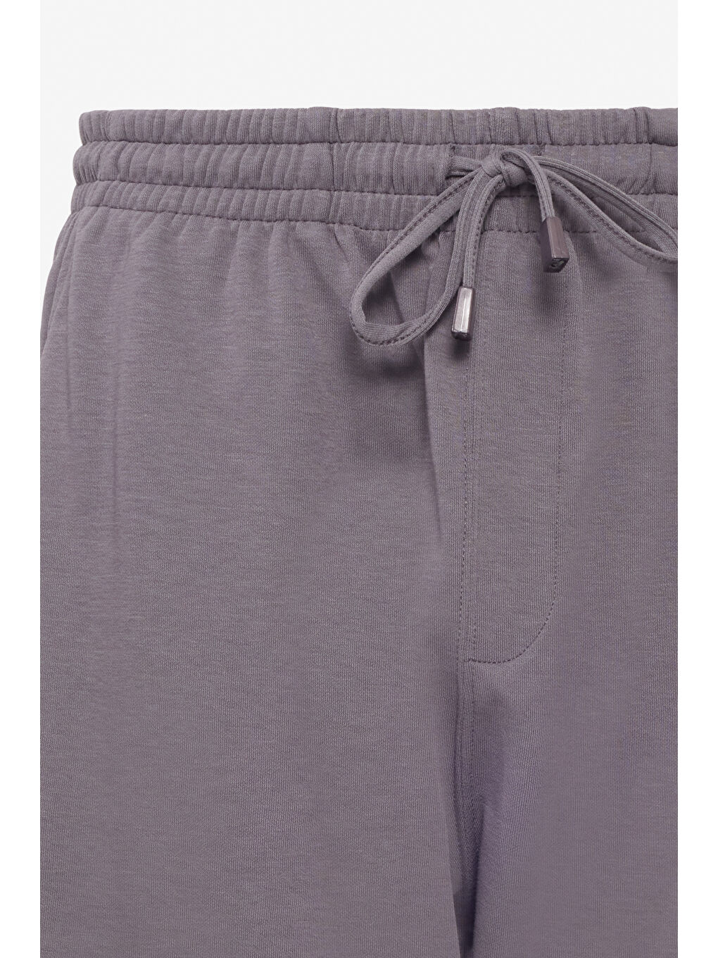 Antrasit Regular Fit Normal Bel Siyah Sweat Şort-7