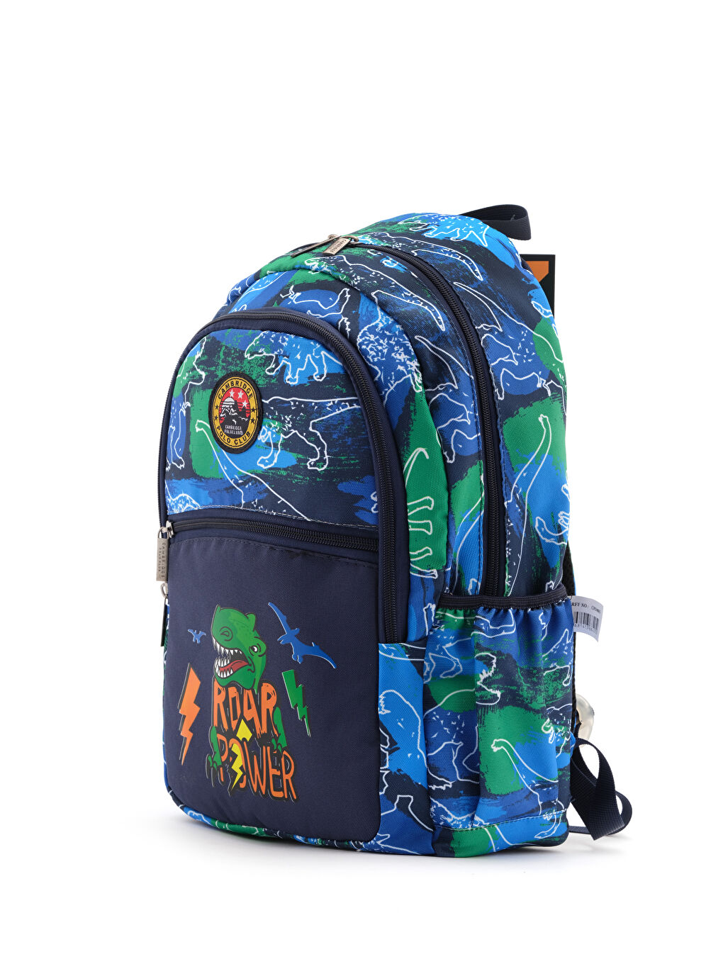 Dinozor Üç Bölmeli Erkek Çocuk İlkokul Çantası-1