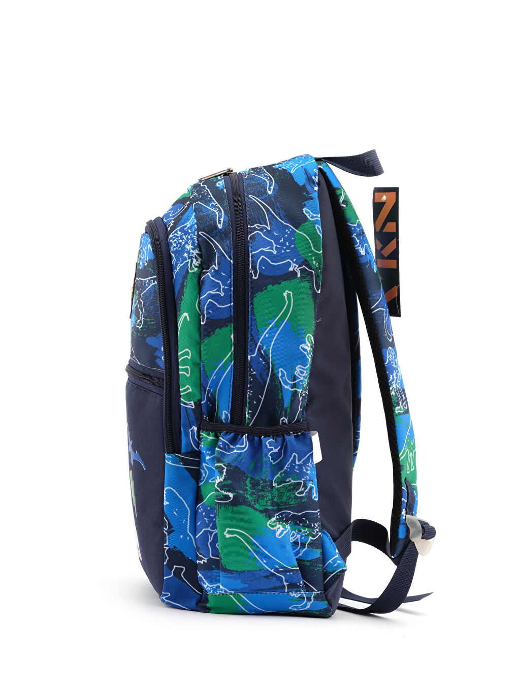 Dinozor Üç Bölmeli Erkek Çocuk İlkokul Çantası-2